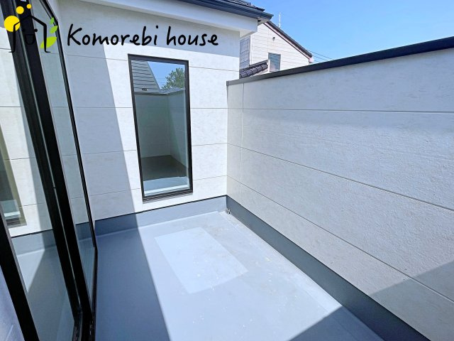 上尾市緑丘　8期　新築一戸建て　グレース　02のバルコニー|26.4.11撮影済み
