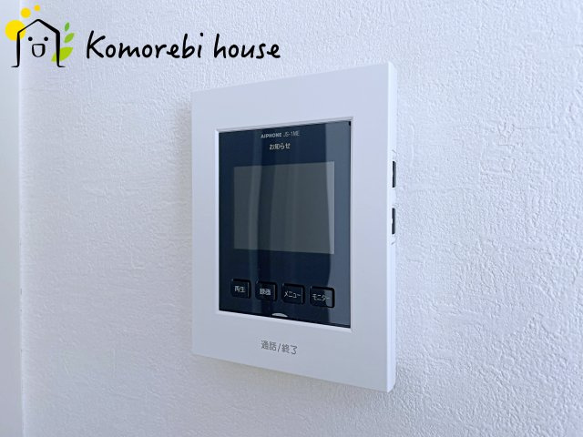 上尾市緑丘　8期　新築一戸建て　グレース　02の防犯設備|26.4.11撮影済み
