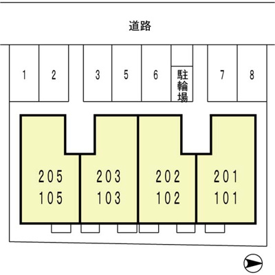 【区画図】 | セジュール西明石 | ☆明石市　セジュール西明石☆