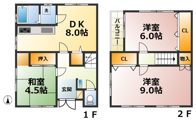 【間取り】 | 大町1丁目戸建 | ☆神戸市垂水区　大町1丁目戸建☆