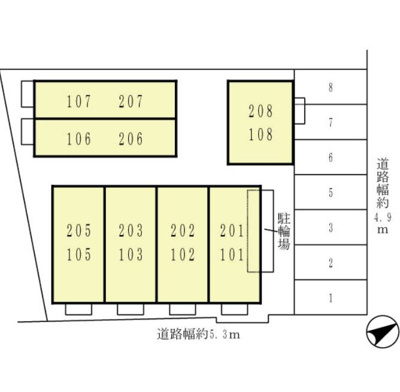 【区画図】 | メゾンドアヴニール星ヶ丘 | ☆神戸市垂水区　メゾンドアヴニール星ヶ丘☆