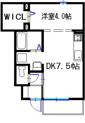【間取り】 | クレールベルヴィル立花 | ☆神戸市垂水区　クレールベルヴィル立花C☆