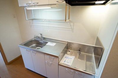 【キッチン】 | ミーテ・カーサⅡ | 使いやすいキッチンです