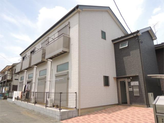 川崎市多摩区菅１丁目のアパートの外観