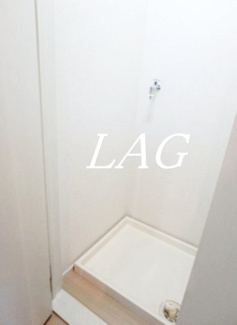 【設備】 | エミールハイツ | 室内洗濯機置き場です。