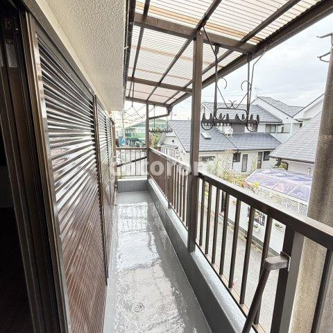 三井南車庫付戸建てのバルコニー