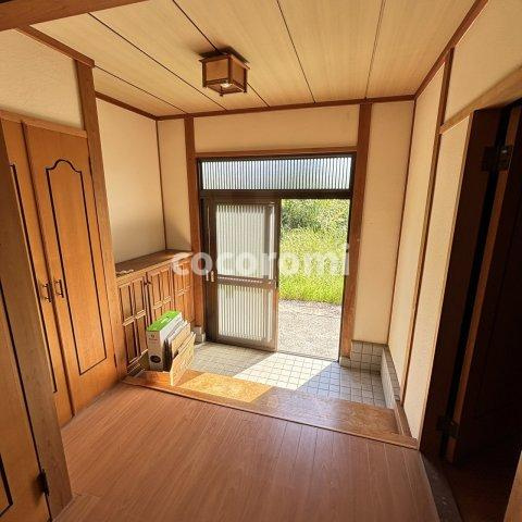 枚方市津田元町平屋の玄関