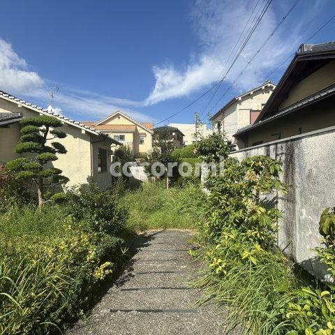 枚方市津田元町平屋の庭