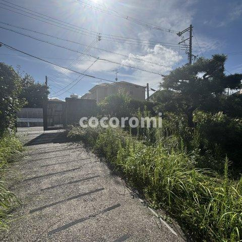 枚方市津田元町平屋の庭