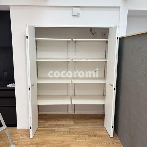 私部西車庫付き戸建ての収納