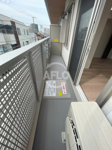 モンテゾーロ西田辺のバルコニー|モンテゾーロ西田辺　バルコニー