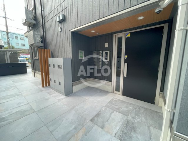 モンテゾーロ西田辺のエントランス|モンテゾーロ西田辺　エントランス