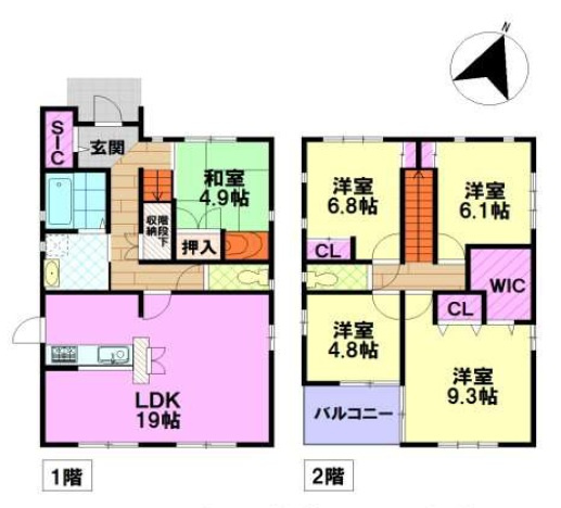 姫路市町坪　　　JR「英賀保駅」徒歩17分の間取り