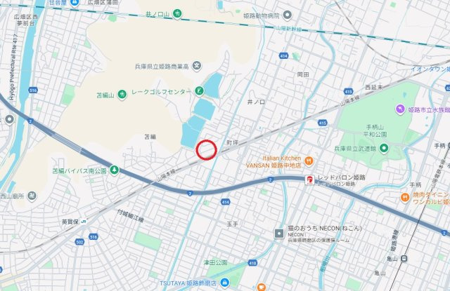 姫路市町坪　　　JR「英賀保駅」徒歩17分の地図