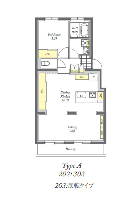 アールリエット武蔵境クラフトの間取り