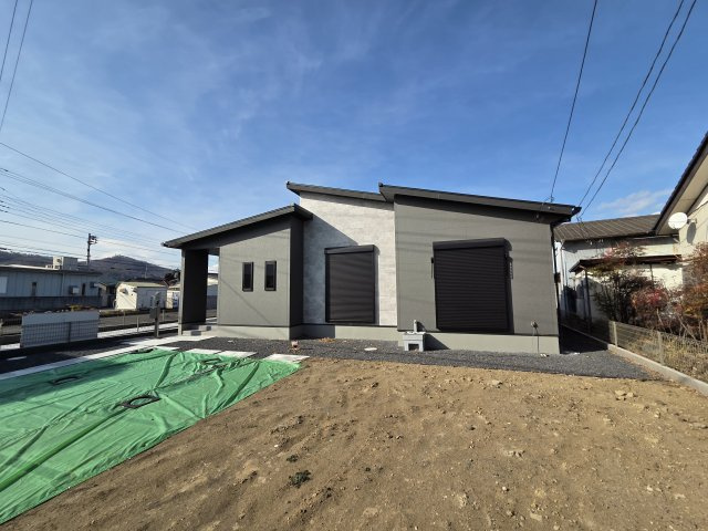 新築　クライン桐生市広沢町第2期　2号棟の外観|現地写真　外観の別アングルです。日当たり良好です！
