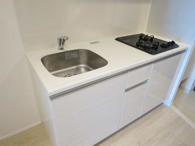 ライトテラス赤羽のキッチン|お料理しやすいしガスコンロです☆