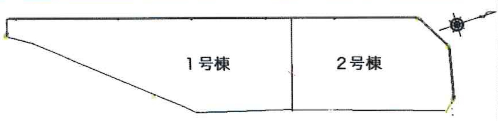 横浜市青葉区新石川3丁目 新築戸建て【仲介手数料無料】の区画図