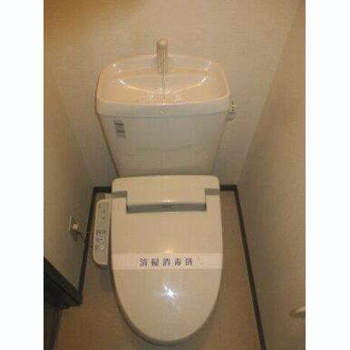 ルーラル上津壱番館のトイレ|落ち着いたトイレです