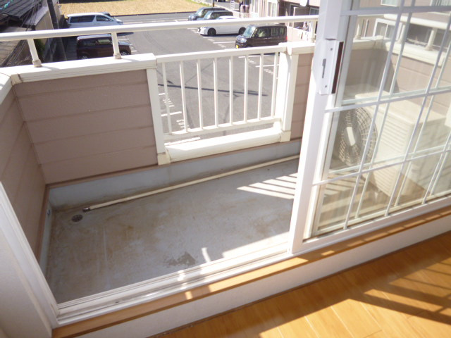 アウローラＢのバルコニー