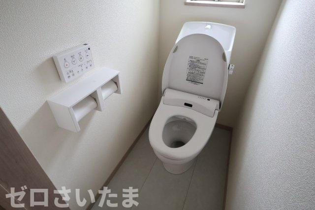 《仲介手数料無料》桜区栄和１丁目17-25新築一戸建てハートフルタウンのトイレ|2F