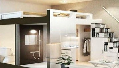 ルナモンターニュ赤羽の居間・リビング