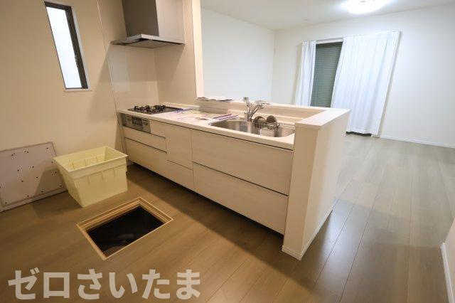 《仲介手数料無料》桜区栄和１丁目17-25新築一戸建てハートフルタウンのキッチン