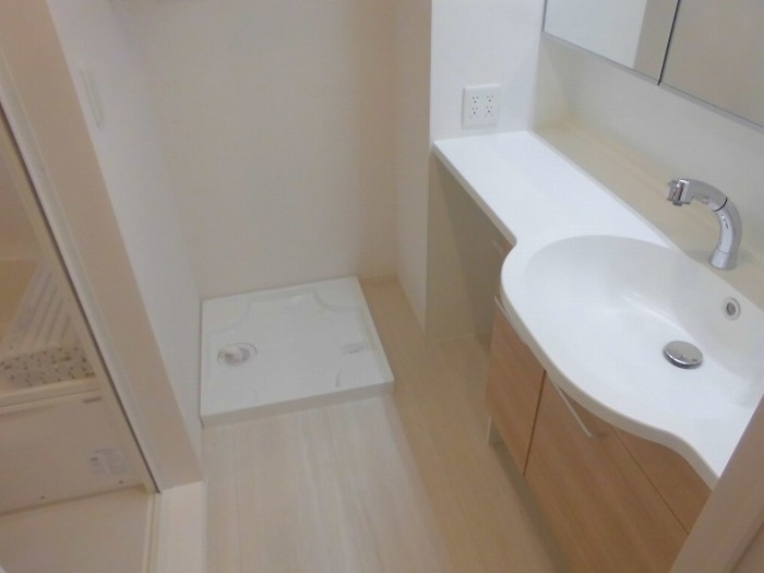 Canon 桜の洗面所