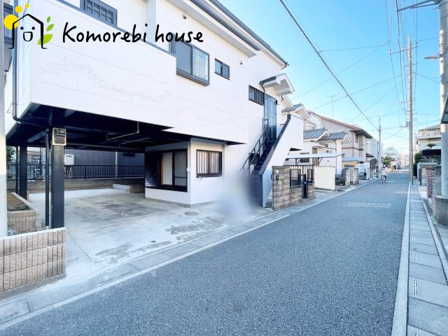 見沼区東大宮６丁目　中古一戸建ての前面道路含む現地写真|1/9　撮影済み