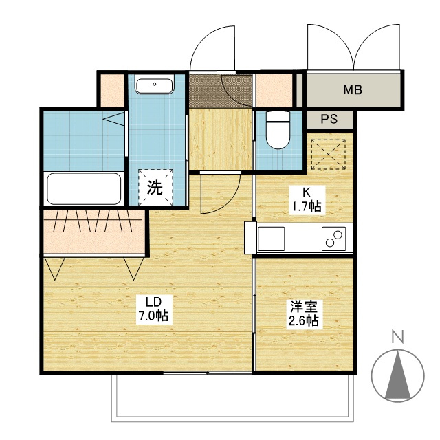 月光鎮守府の間取り