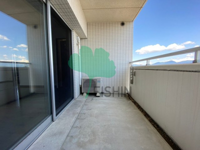 【バルコニー】 | リアンシエルブルー東比恵 | 日当たりの良いバルコニーです！