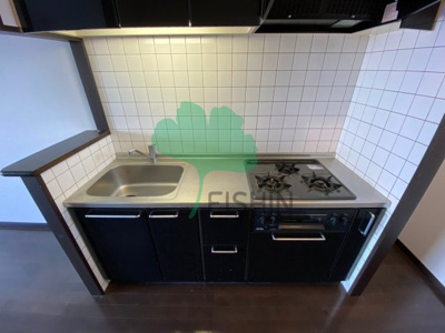 【キッチン】 | リアンシエルブルー東比恵 | シンプルな清潔感のあるキッチンです！