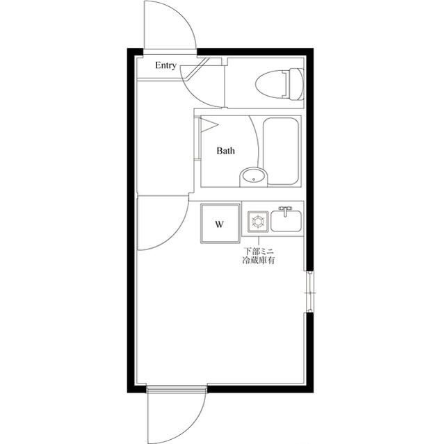 ブリリアント北千住の間取り|間取りです。
