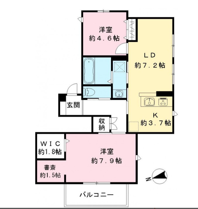 Vieuno NOZAWA　新築　角部屋　宅配BOX