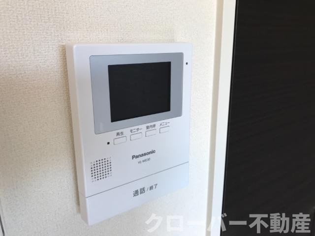 サニーフラットのセキュリティ|カメラ付インターホン