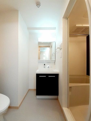 【洗面所】 | ラグビアンカ大和町 | 忙しい朝には欠かせない洗面所です