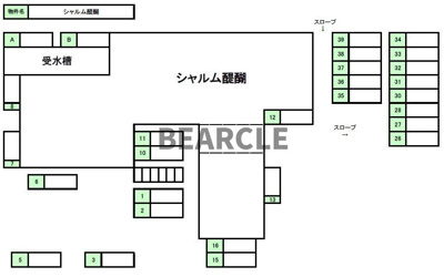 【区画図】 | シャルム醍醐