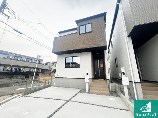 豊中市清風荘　第1期　新築一戸建ての外観|安心の10年保証！外観を美しく保ち、雨水で汚れを落とします！気になることがありましたら、お気軽にお問い合わせください！