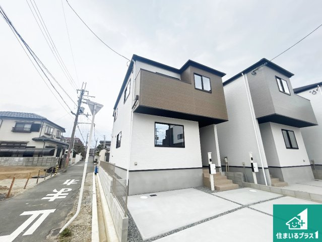 豊中市清風荘　第1期　新築一戸建ての外観|安心の10年保証！外観を美しく保ち、雨水で汚れを落とします！気になることがありましたら、お気軽にお問い合わせください！