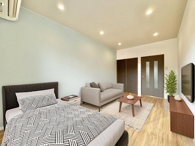 シティコートブラウンA棟の洋室|※内装画像はCG加工しており家具・家電・小物は付帯しません