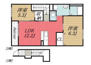 【間取り】 | ファルコン