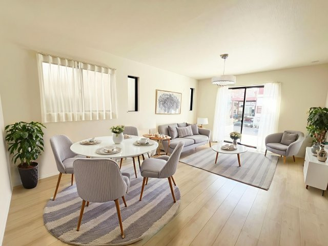 狭山市水野・全2棟　新築一戸建　B号棟　～大型パントリー～の内装|（家具はCG画像での表示になります）