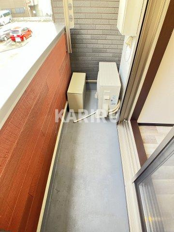 クロスレジデンシアのバルコニー