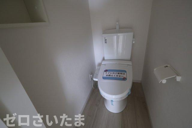 《仲介手数料無料》西区三橋６丁目496-2新築一戸建てフィットのトイレ|2F
