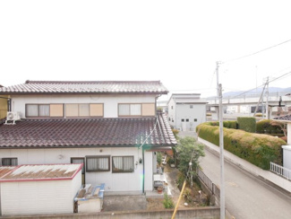 【展望】 | 南アルプス市鏡中條　平成15年築中古戸建　内装一新 車3台 | バルコニーより南を望む