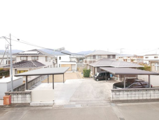 【展望】 | 南アルプス市鏡中條　平成15年築中古戸建　内装一新 車3台 | 2階より西側を望む