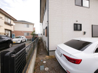 【周辺】 | 南アルプス市鏡中條　平成15年築中古戸建　内装一新 車3台 | 敷地北側境界