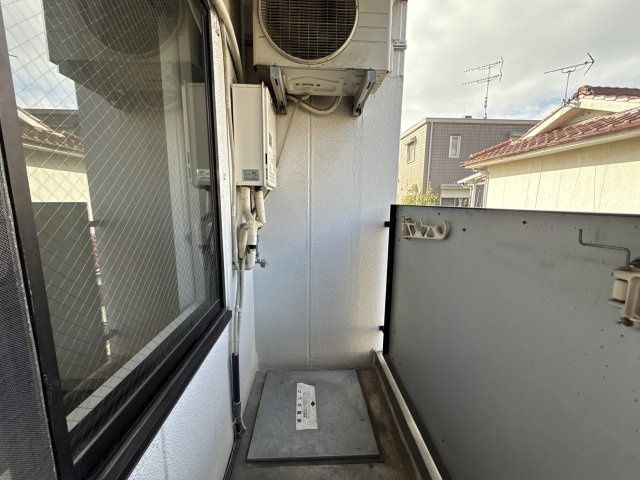 キャッスルコート南新在家のバルコニー