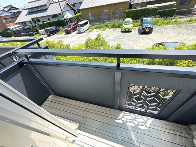 サニーハイツのバルコニー
