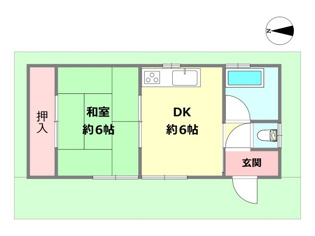 神戸市灘区深田町１丁目中古戸建の間取り